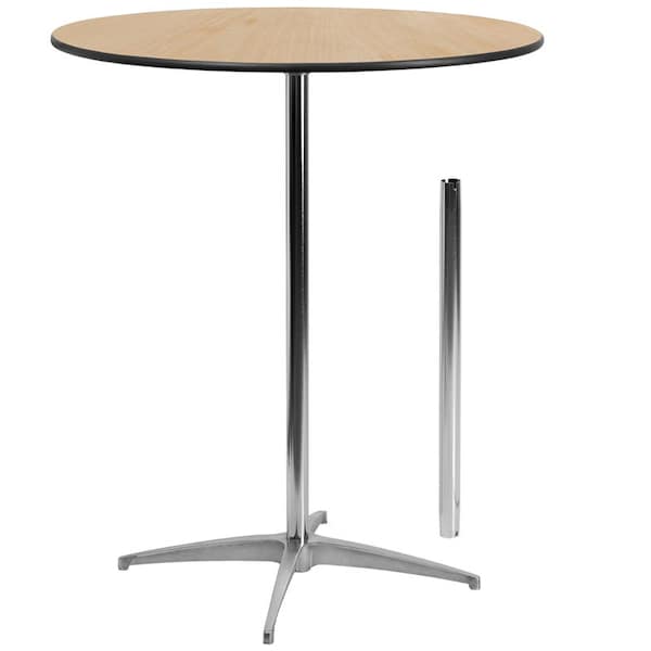 Atlas Commercial Products Cocktail Table, 36" Round 30" and 42" Poles - CT536R