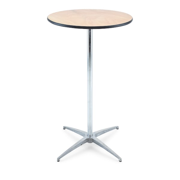 Atlas Commercial Products Cocktail Table, 24" Round 30" and 42" Poles - CT524R