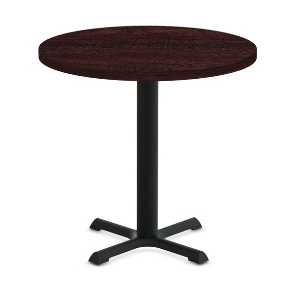 Special-T Table, Round, 36in Dia x 29in, Black Base/Espresso Top - SCTSTAR236BES