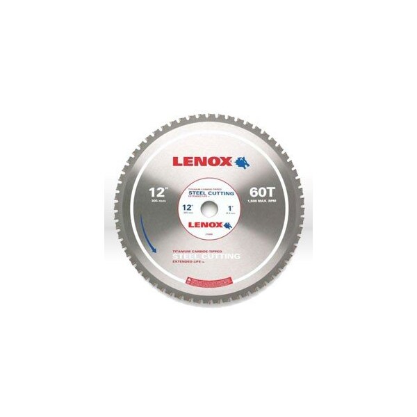 Lenox CIRCULAR SAW BLADES 12in. X 60 STEEL - 21888