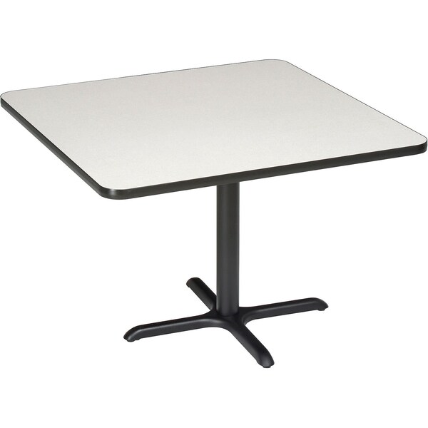 Interion By Global Industrial Dining Table, 36 in W, 36 in L, 29 in H - 695674GY