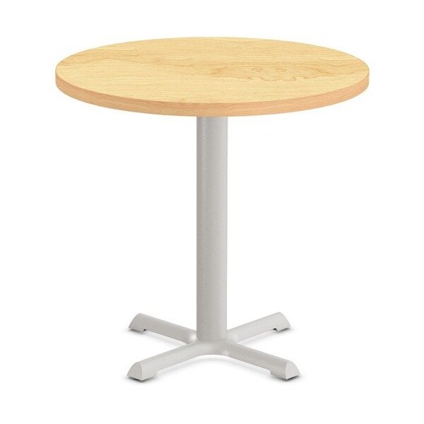 Special-T Table, Round, 36in Dia x 29in, Gray Base/Crema Maple Top - SCTSTAR236GCM