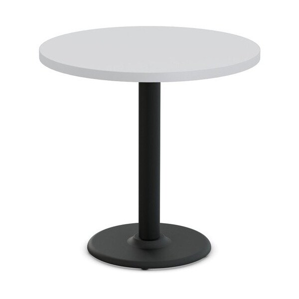 Special-T Table, Round, 36in Dia x 42in, Black Base/Gray Top - SCTCANT236BHBGR