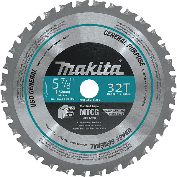 Makita 5-7/8" 32T Carbide-Tipped Saw Blade - A-96095