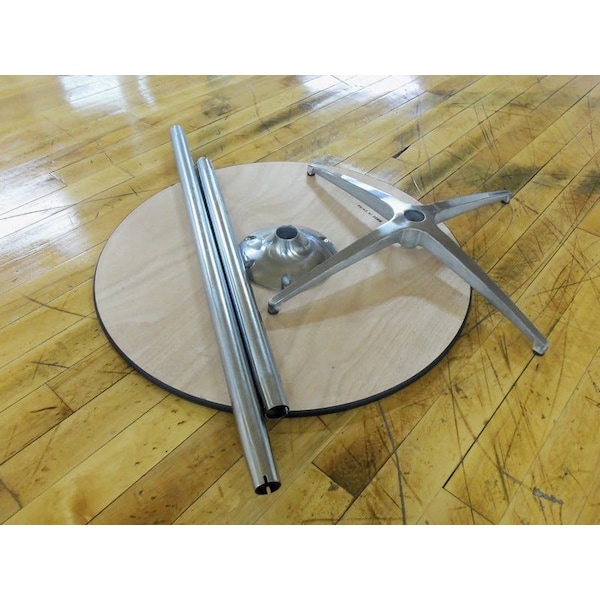 Atlas Commercial Products Cocktail Table, 30" Round 30" and 42" Poles - CT530R