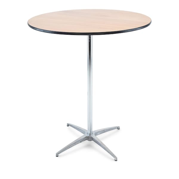Atlas Commercial Products Cocktail Table, 30" Round 30" and 42" Poles - CT530R