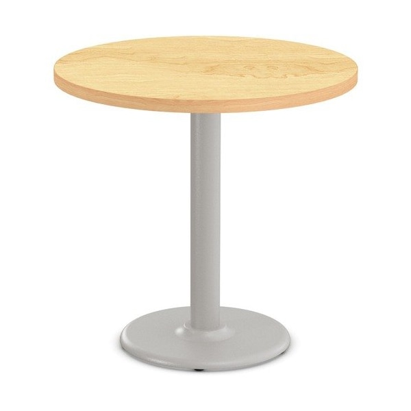 Special-T Table, Round, 36in Dia x 42in, Fog Gray Base/ Crema Maple Top - SCTCANT236BHGCM