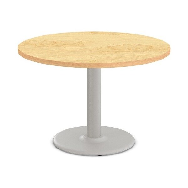 Special-T Table, Round, 42in Dia x 29in, Fog Gray Base/Crema Maple Top - SCTCANT242GCM
