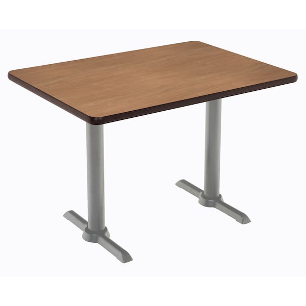 Kfi Rectangle 60 W, 30 L, 41 H, Laminate Top, River Cherry - T3060-B2065-SL-7937-38
