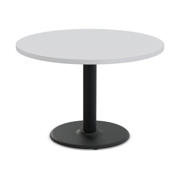 Special-T Table, Round, 42in Dia x 42in, Black Base/Gray Top - SCTCANT242BHBGR