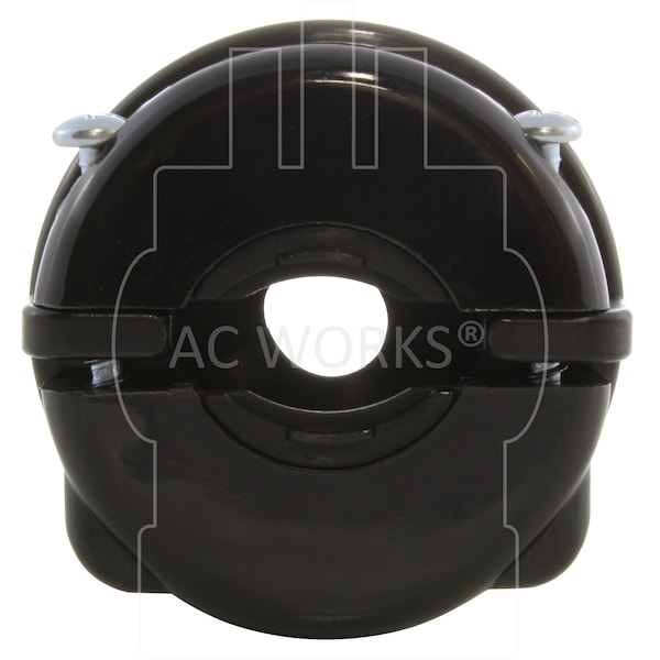 Ac Works NEMA L14-30P 30A 125/250V 4-Prong Locking Male Plug With UL, C-UL Approval in Black - ASL1430P-BK