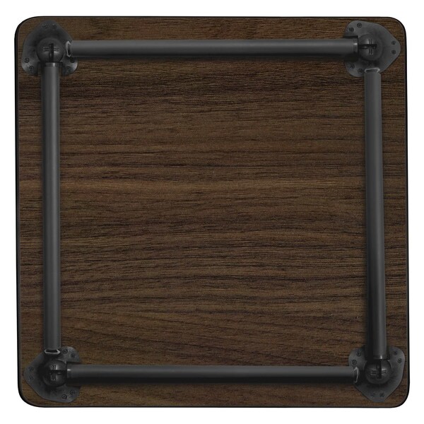 Regency Square Kee Medium Breakroom Table, 42 in W, 42 in L, Noble Oak - TBF4242NOBK