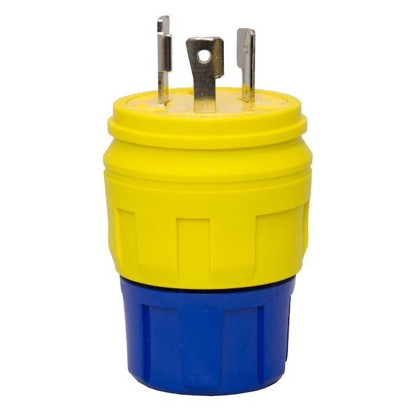 Ericson PLG 30A 125V 2P/3W L6-30 LCK BLD SUBM - 2510-PW6P