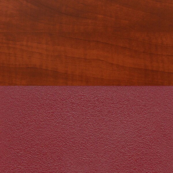 Cain Round Tables > Breakroom Tables > Cain Round Table & Chair Sets, Wood|Metal|Plastic Top, Cherry - TB36RNDCH47BY