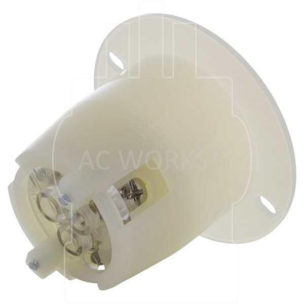 Ac Works 15A 125 Volt L5-15P Locking Power Input Inlet UL and C-UL Listed - ASINL515P