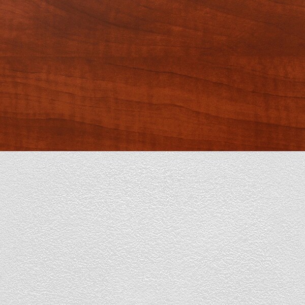 Cain Round Tables > Breakroom Tables > Cain Round Table & Chair Sets, Wood|Metal|Plastic Top, Cherry - TB42RNDCH47GY