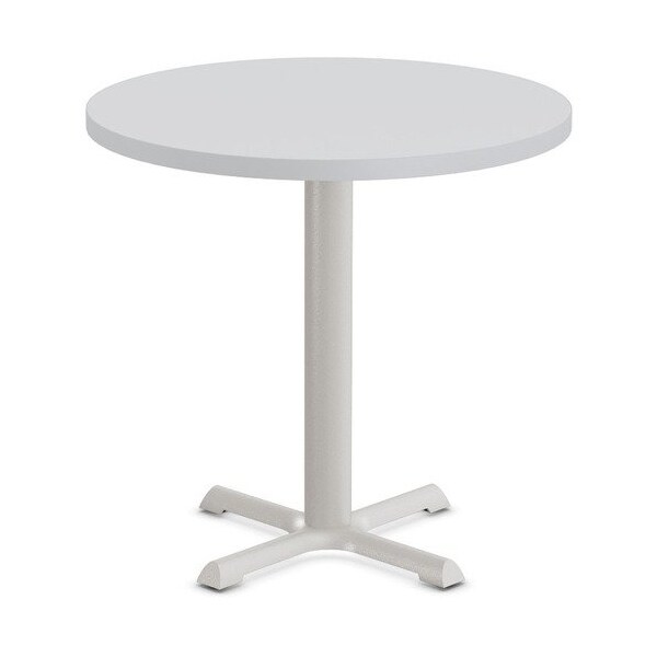 Special-T Table, Round, 36in Dia x 29in, Gray Base/Light Gray Top - SCTSTAR236GGR