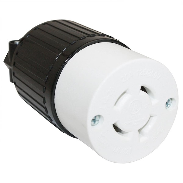 Superior Electric Twist Lock Electrical Receptacle 20A 125/250V NEMA L14-20R - YGA028F