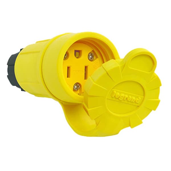 Nextgen PS15W47CCV3 15A Watertight Connector; Yellow - NE570308