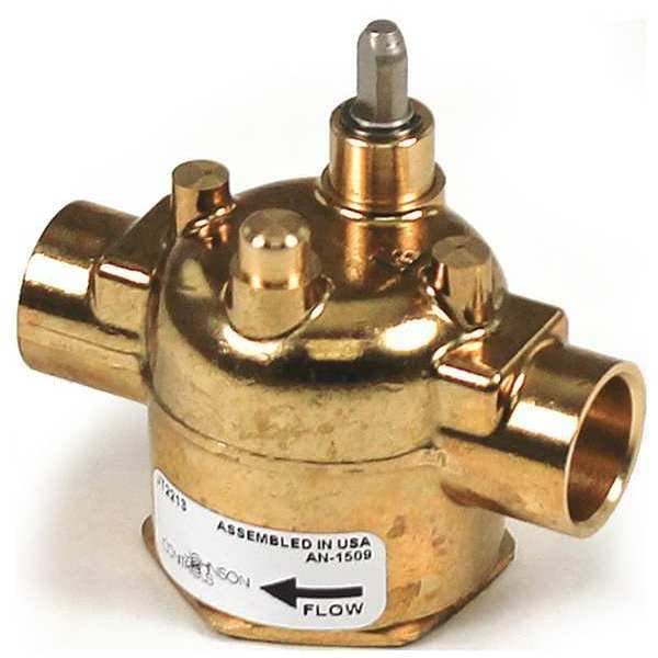Erie Valve Body, 2 Way, 1/2 in., Sweat - VT2213