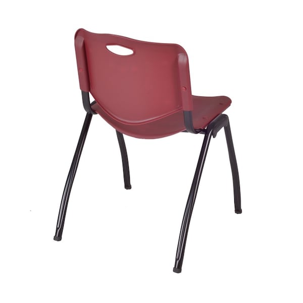 Kee Round Tables > Breakroom Tables > Kee Round Table & Chair Sets, Wood|Metal|Plastic Top, Cherry - TB48RNDCHBPBK47BY