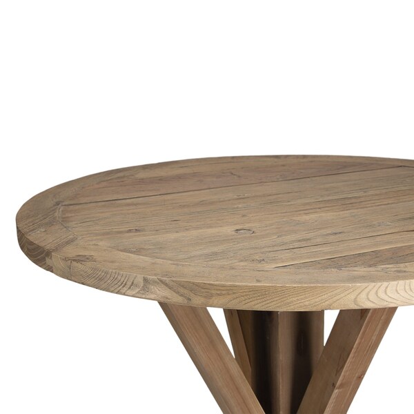 Atlas Commercial Products 36" Reclaimed Elm Wood Cocktail Table - RCT35-36R