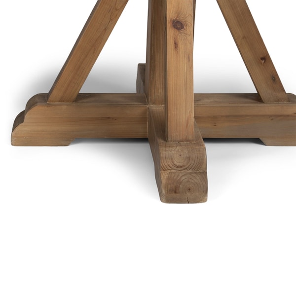 Atlas Commercial Products 36" Reclaimed Elm Wood Cocktail Table - RCT35-36R