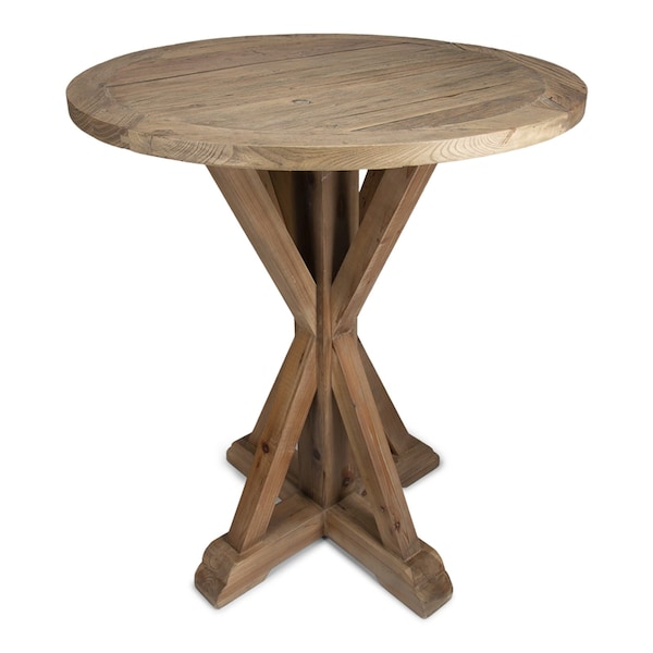 Atlas Commercial Products 36" Reclaimed Elm Wood Cocktail Table - RCT35-36R