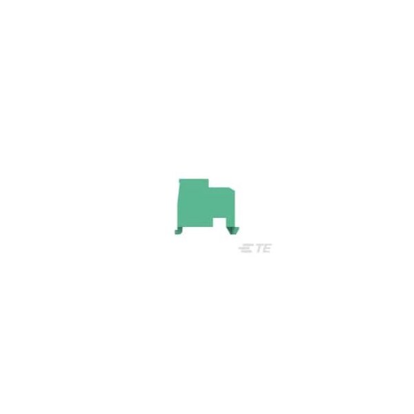 Te Connectivity 5MM PLUG 90/180 2 POS GREEN SN - 1546173-2