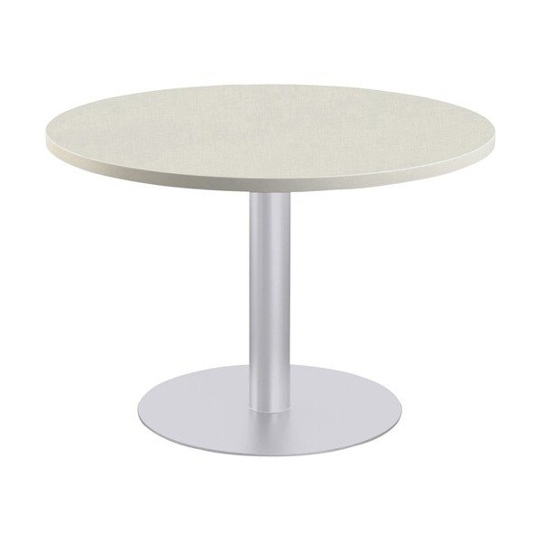 Special-T Hospitality Table, RoundTop, BarHeight, 42inDIAx42inH, CrispLinen - SCTSIEN42BHCL