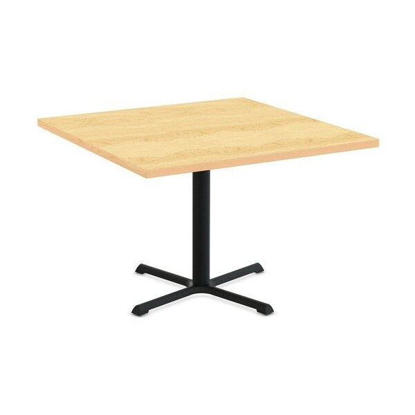 Special-T Table, Square, 42inx42inLx29in, Black Base/Crema Maple Top - SCTSTAR24242BCM