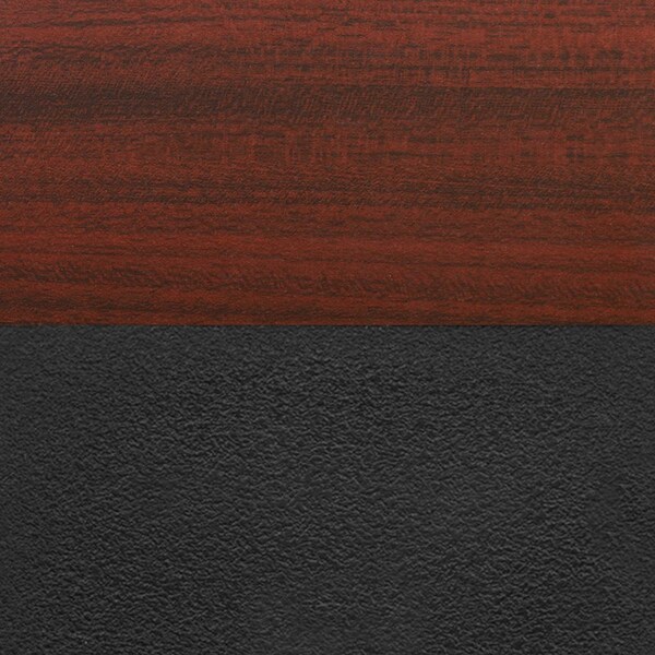 Regency Kahlo Square Table & Chair Sets, 42 W, 42 L, 29 H, Wood, Metal, Plastic Top, Mahogany - TPL4242MHBK47BK