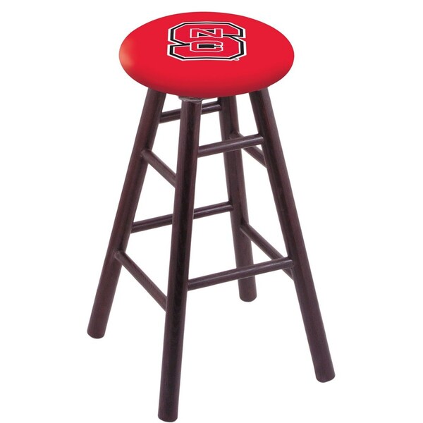 Holland Bar Stool Co Oak Bar Stool, Dark Cherry Finish, North Carolina State Seat - RC30OSDC