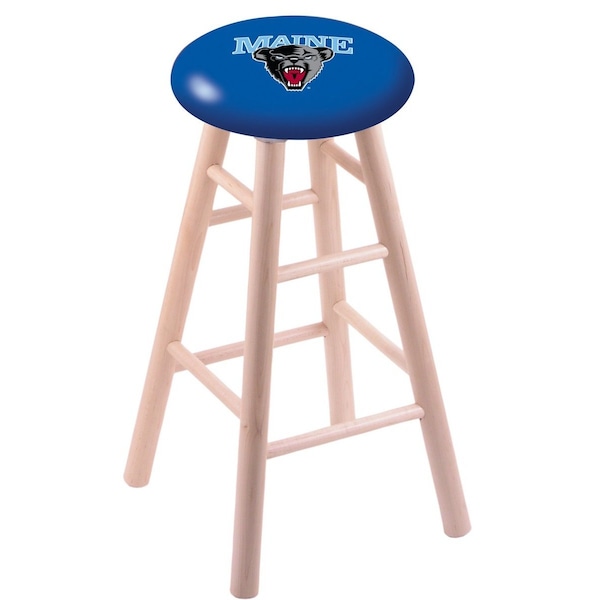 Holland Bar Stool Co Maple Bar Stool, Natural Finish, Maine Seat - RC30MSNAT