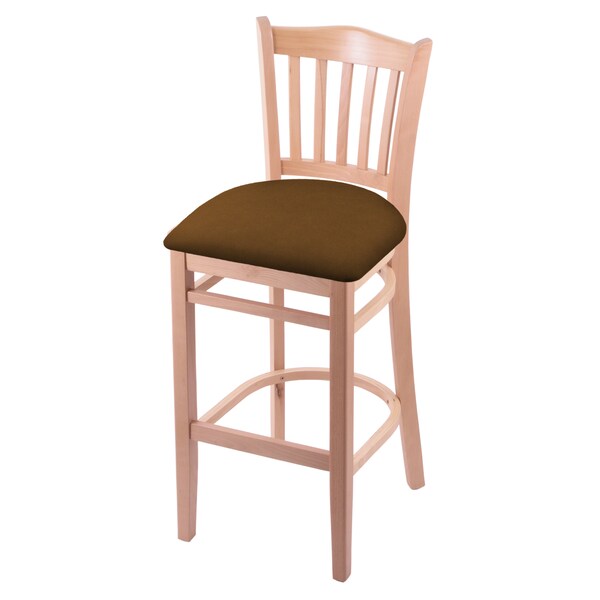 Holland Bar Stool Co 25" Counter Stool, Natural Finish, Canter Thatch Seat - 312025NAT001