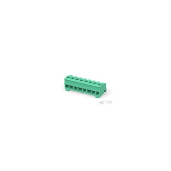 Te Connectivity 5MM PLUG 90/180 8 POS GREEN SN - 1546173-8