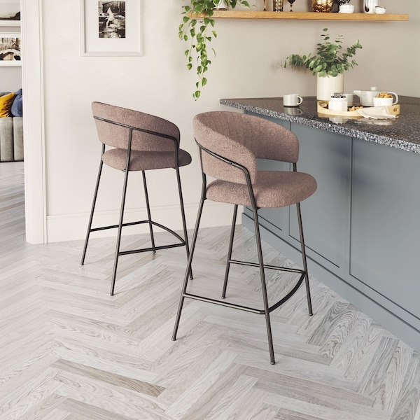Zuo Modern Josephine Counter Stool Set Of 2 Brown - 109672