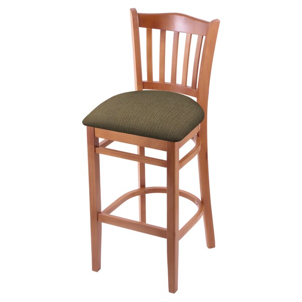Holland Bar Stool Co 25" Counter Stool, Medium Finish, Graph Cork Seat - 312025MED017