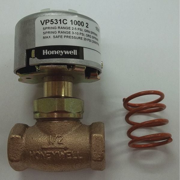 Honeywell Unitary, 1/2 In - VP531C1000/U