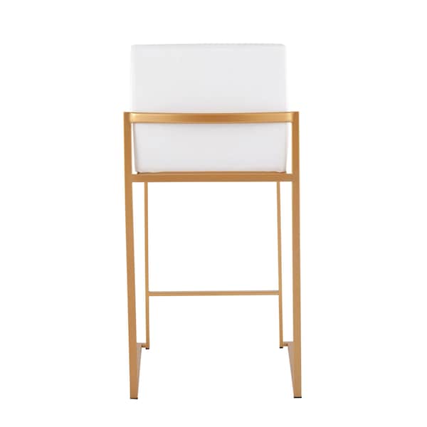 Lumisource Fuji High Back Counter Stool - Set of 2 PR - B26-FUJIHB AUVW2