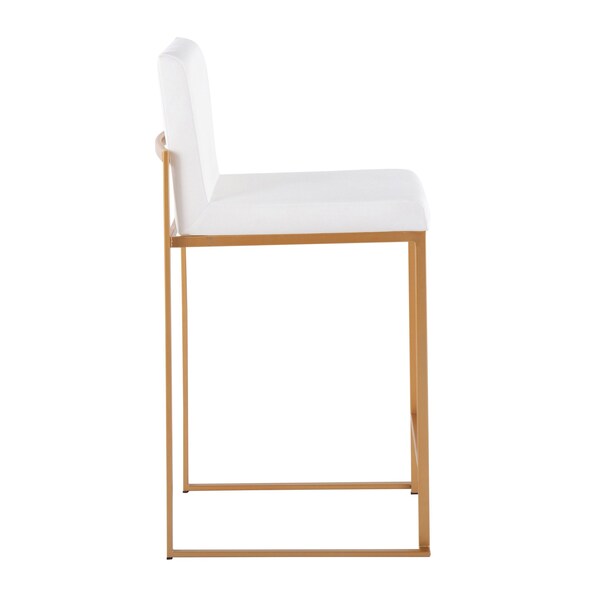 Lumisource Fuji High Back Counter Stool - Set of 2 PR - B26-FUJIHB AUVW2