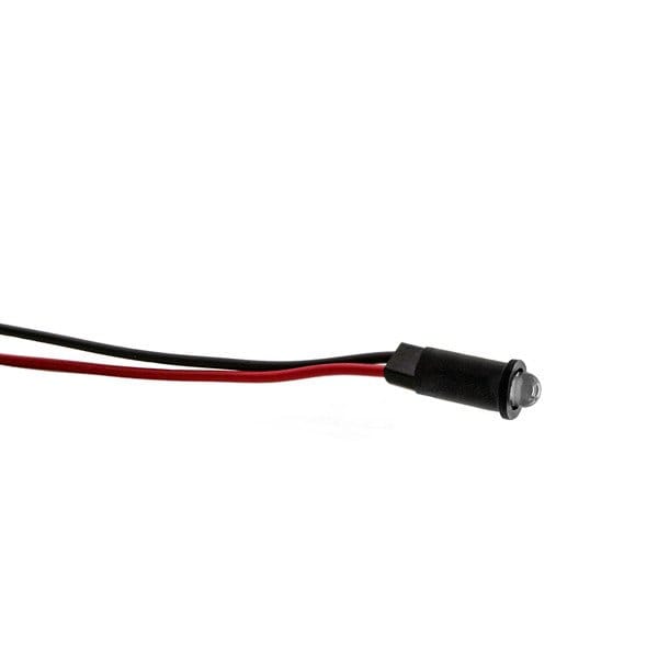 Indicadores de montaje en panel Dialight Led rojo/verde montaje en panel, 6 pulgadas de plomo, libre de PVC - 558-3101-023F.
