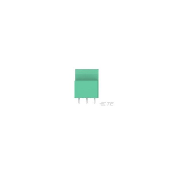 Te Connectivity Board Mount Solid Wire With Interlock 5.08 Mm Centerline Side Entry Wire - 282857-3