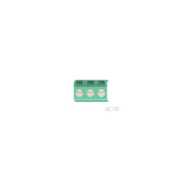 Te Connectivity Board Mount Solid Wire With Interlock 5.08 Mm Centerline Side Entry Wire - 282857-3