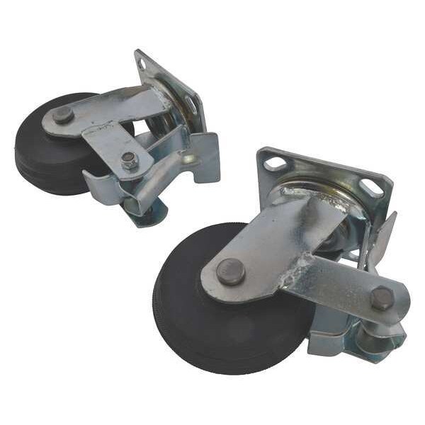 Dayton Caster Assembly, 5 In with Brakes - HV60002G