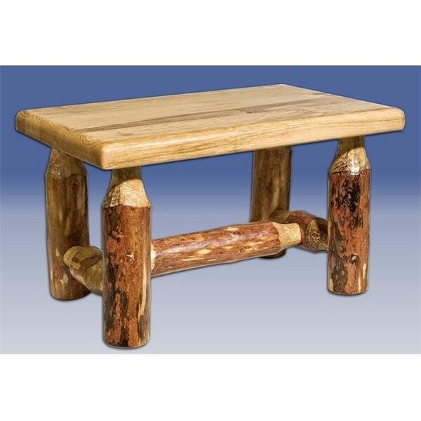 Montana Woodworks Montana Woodworks MWGCFS Glacier Country Footstool - MWGCFS