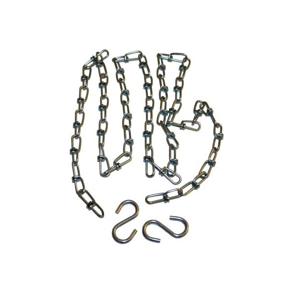 Combustion Research Hanging Chain Kit For U Configuration 3.5in Infrared Heaters, 15'L - 1800.CS.U.15.3