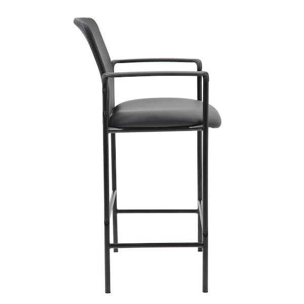 Boss Contemporary Mesh Counter Stool, Black - B16909-CS