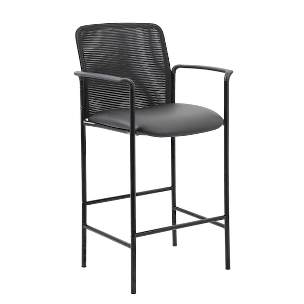 Boss Contemporary Mesh Counter Stool, Black - B16909-CS