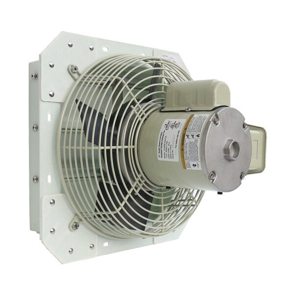 Iliving 10-Inch Corrosion Resistance Shutter Exhaust Fan, Single Speed - ILG8SF10S-CR